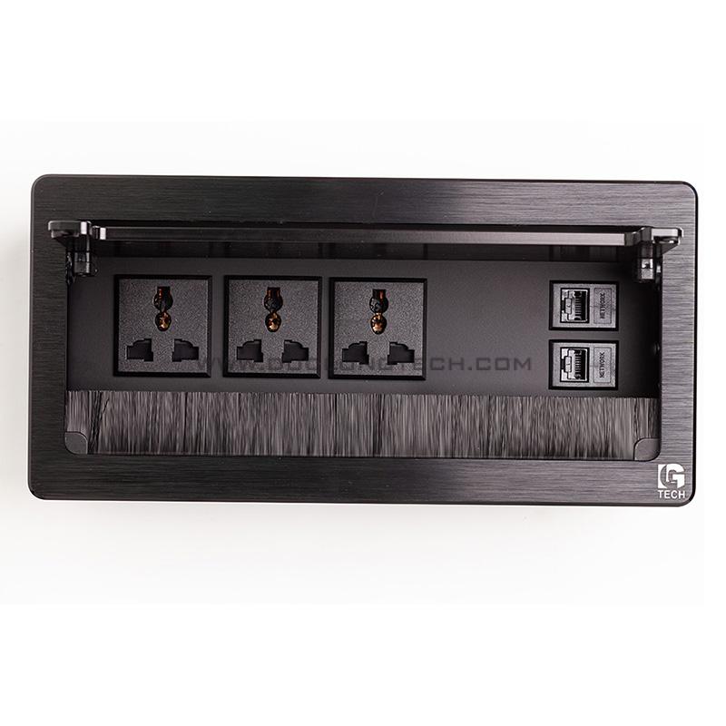 DL-L0216B-1 hộp điện âm bàn