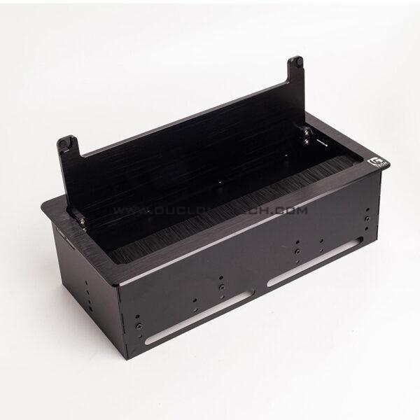 Hộp điện âm bàn 3 Power, 2 Lan hợp kim cao cấp DL L0216 6 LG L0216B 5 1