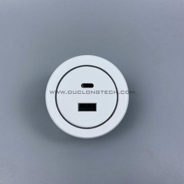 Ổ điện thanh ray - Track socket cao cấp 4 4