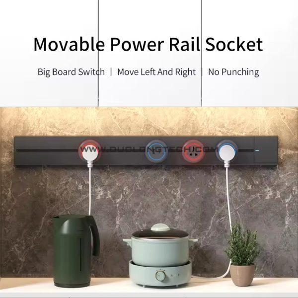 Ổ Điện Thanh Ray lắp nổi - Track socket thế hệ mới 1 10